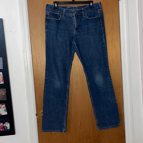 •MADEWELL•RAIL STRAIGHT DENIM JEANS SIZE 32 X 34. - Picture 10 of 10